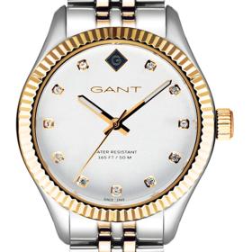 Γυναικείο Ρολόι GANT Sussex Stones με Δίχρωμο Μπρασελέ | G136025 SKU-77974
