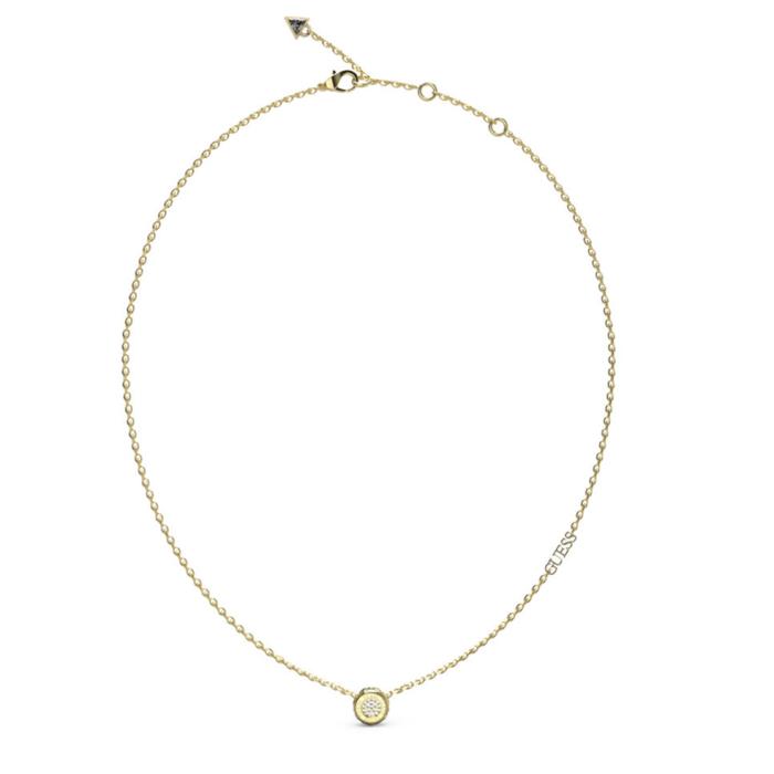 Κολιέ Guess Stylish Ανοξείδωτο Ατσάλι & Ζιργκόν | jubn04593jwygt-u SKU-77063