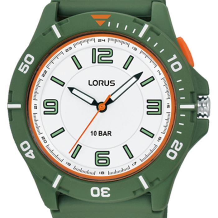 Ανδρικό Ρολόι LORUS Sports με Πράσινο Καντράν | R2315QX9 SKU-77939
