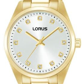 Γυναικείο Ρολόι LORUS με Λευκό Καντράν & Χρυσό Μπρασελέ | RG328XX9 SKU-77947