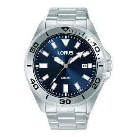Ανδρικό Ρολόι LORUS Sports με Μπλέ Καντράν & Ασημί Μπρασελέ | RXH51KX9 SKU-77959