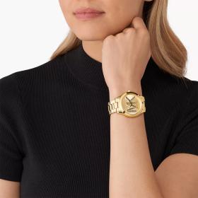 Γυναικείο Ρολόι MICHAEL KORS Slim Runway με Χρυσό Μπρασελέ | MK4732 SKU-77975