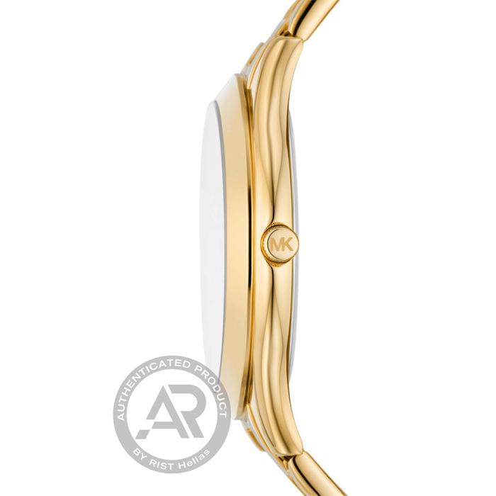 Γυναικείο Ρολόι MICHAEL KORS Slim Runway με Χρυσό Μπρασελέ | MK4732 SKU-77975