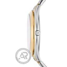 Γυναικείο Ρολόι MICHAEL KORS Slim Runway με Δίχρωμο Μπρασελέ | MK4735 SKU-77981