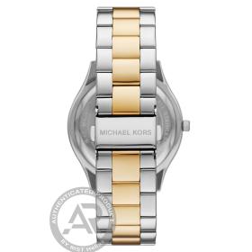 Γυναικείο Ρολόι MICHAEL KORS Slim Runway με Δίχρωμο Μπρασελέ | MK4735 SKU-77981