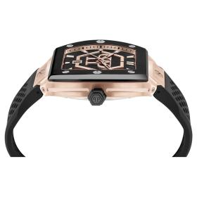 Ανδρικό Ρολόι PHILIPP PLEIN Hexagon Phantom με Μαύρο Καντράν | PWPUA0124 SKU-77748