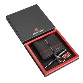 PIERRE CARDIN Σετ Δώρου Πορτοφόλι, Κλειδοθήκη και Στυλό | PCS-0603 SKU-77374