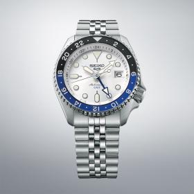 Ανδρικό Ρολόι SEIKO 5 Sports Αυτόματο με Ασημί Καντράν | SSK033K1 SKU-77986