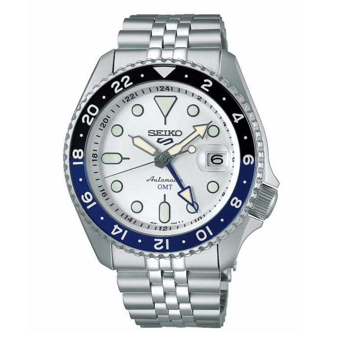 Ανδρικό Ρολόι SEIKO 5 Sports Αυτόματο με Ασημί Καντράν | SSK033K1 SKU-77986