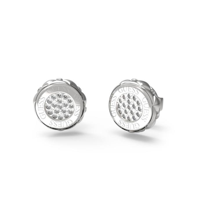 Σκουλαρίκια Guess Stylish Ανοξείδωτο Ατσάλι & Ζιργκόν | jube04595jwrht-u SKU-77065