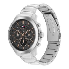Ανδρικό Ρολόι TOMMY HILFIGER με Μαύρο Καντράν | 1710683 SKU-77334