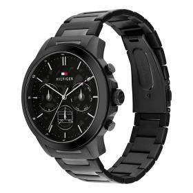 Ανδρικό Ρολόι TOMMY HILFIGER Henry με Μαύρο Καντράν | 1710685 SKU-77336
