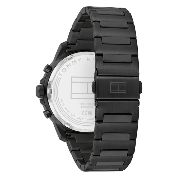 Ανδρικό Ρολόι TOMMY HILFIGER Henry με Μαύρο Καντράν | 1710685 SKU-77336