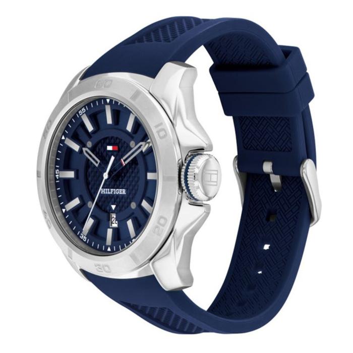 Ανδρικό Ρολόι TOMMY HILFIGER Windsurf με Μπλε Καντράν | 1792134 SKU-77338