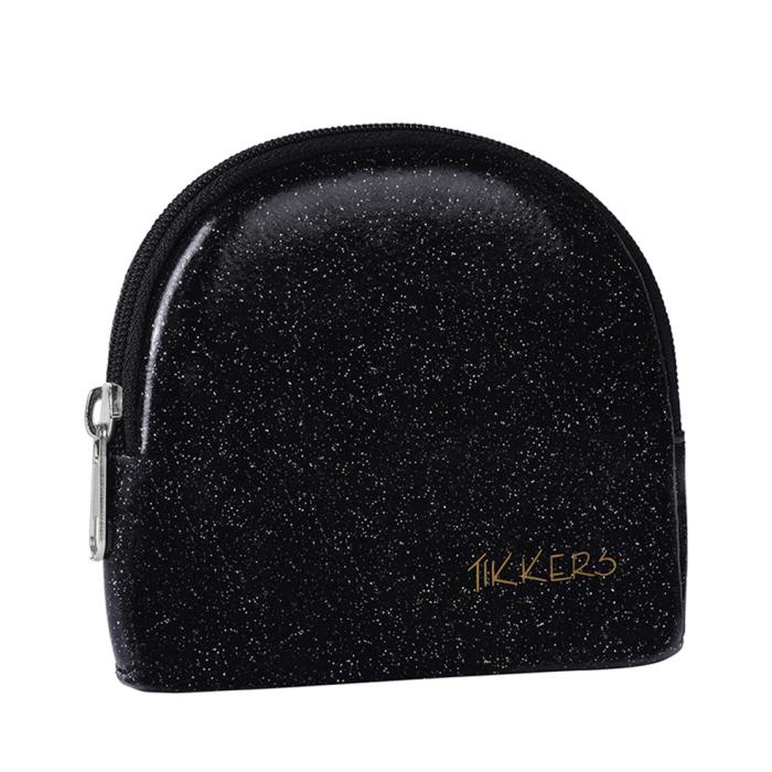 Παιδικό Ρολόι TIKKERS Glitter Gift, Μαύρο Λουράκι & Πορτοφόλι | ΑΤΚ1109 SKU-77052