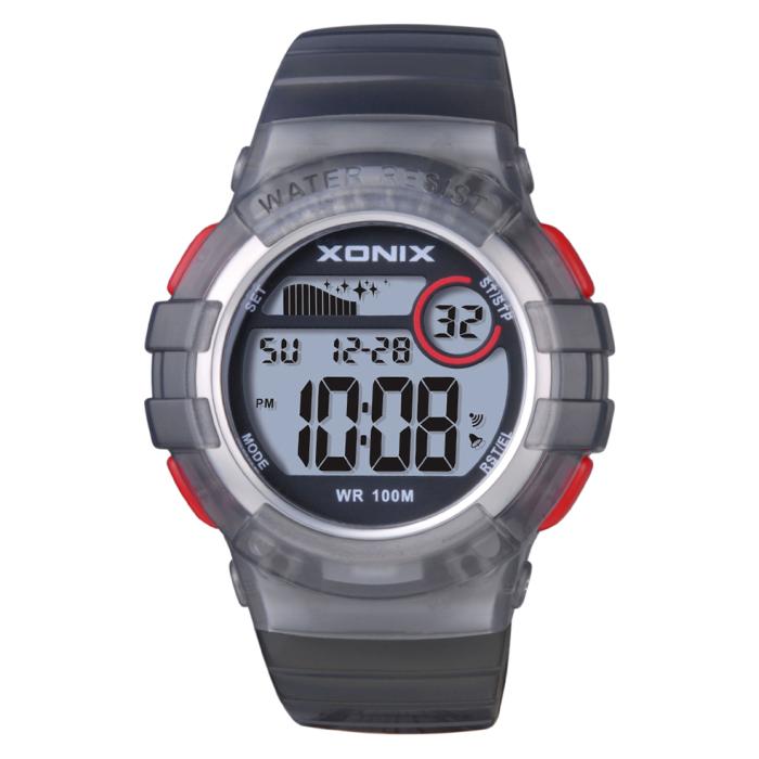 Ρολόι XONIX με Μαύρο Λουράκι Σιλικόνης | KA-B06 SKU-77489