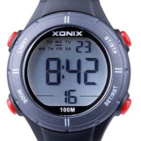 Ρολόι XONIX με Μαύρο Λουράκι Σιλικόνης | BAI-A07 SKU-77491