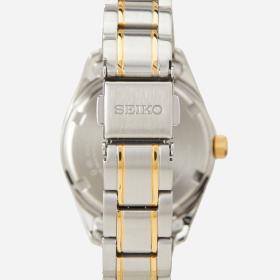 Γυναικείο Δίχρωμο Ρολόι SEIKO Essential Time, Λευκό Καντράν | SUR636P1 SKU-77204