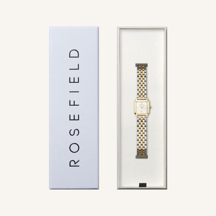 Γυναικείο Ρολόι ROSEFIELD Boxelle με Λευκό Καντράν | BWDSG-B03 SKU-77514