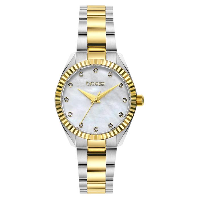 Γυναικείο Ρολόι BREEZE Estee Swarovski με Φίλντισι Καντράν | 712541.2 SKU-77538