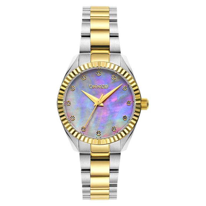 Γυναικείο Ρολόι BREEZE Estee Swarovski με Φίλντισι Καντράν | 712541.5 SKU-77539