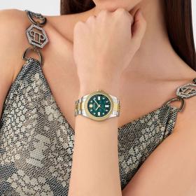 Γυναικείο Ρολόι PHILIPP PLEIN Queen με Πράσινο Καντράν | PWCDA0524 SKU-77734