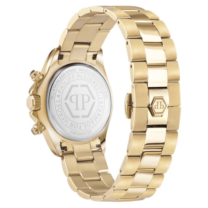 Γυναικείο Ρολόι PHILIPP PLEIN Nobile με Χρυσό Καντράν | PWSBA0223 SKU-77738