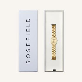 Γυναικείο Ρολόι ROSEFIELD Boxelle με Χρυσό Καντράν | BCGSG-B04 SKU-77860