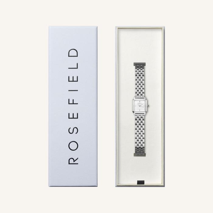 Γυναικείο Ρολόι ROSEFIELD Boxelle με Λευκό Καντράν | BWGSG-B02 SKU-77861