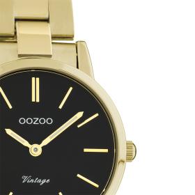Γυναικείο Ρολόι OOZOO Vintage με Μαύρο Καντράν | C20114 SKU-77871