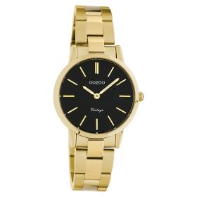 Γυναικείο Ρολόι OOZOO Vintage με Μαύρο Καντράν | C20114 SKU-77871