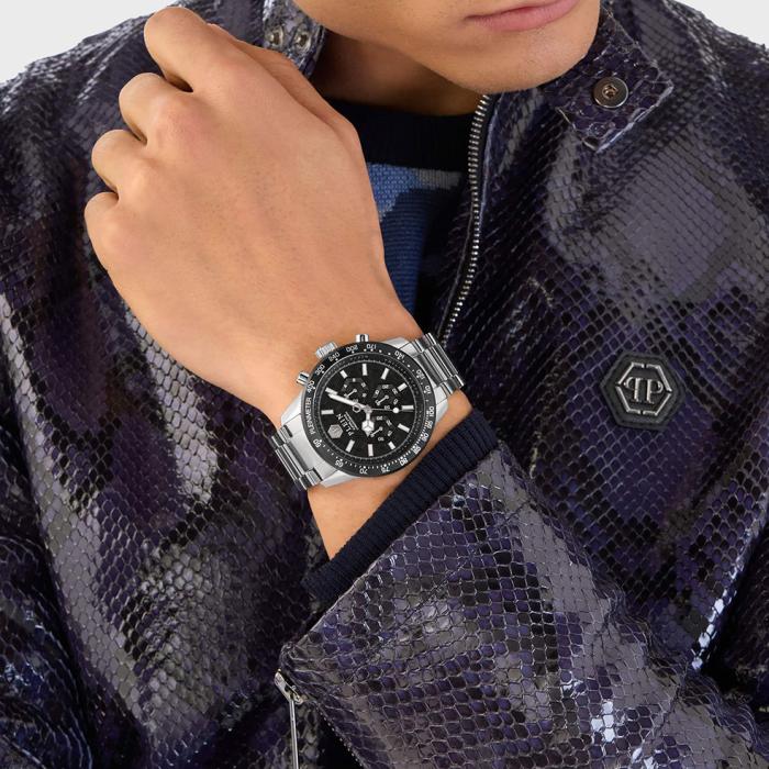 Ανδρικό Ρολόι PHILIPP PLEIN Pleinmeter με Μαύρο Καντράν | PWPYA0424 SKU-77727