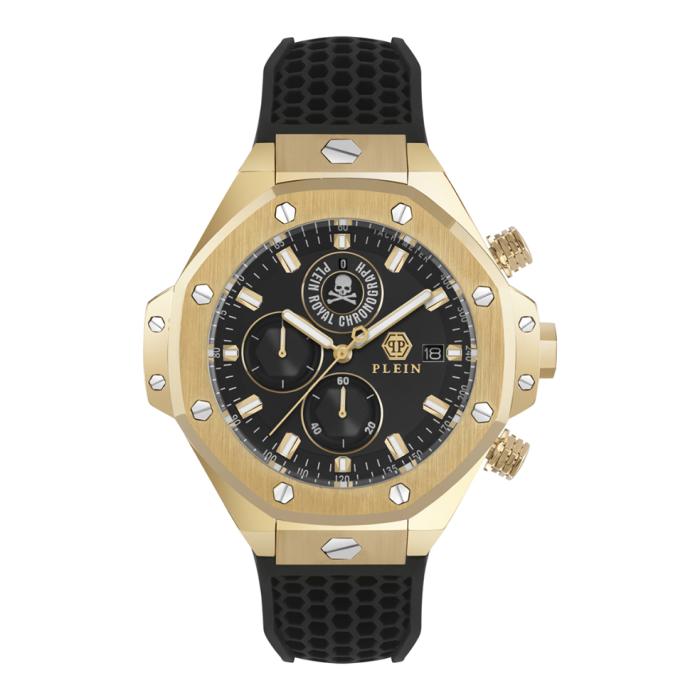 Ανδρικό Ρολόι PHILIPP PLEIN Royal με Μαύρο Καντράν | PWLFA0325 SKU-77729