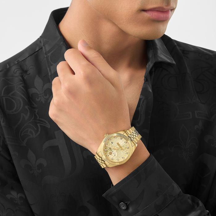 Ανδρικό Ρολόι PHILIPP PLEIN Superlative με Χρυσό Καντράν | PWMFA0525 SKU-77737