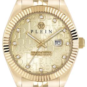 Ανδρικό Ρολόι PHILIPP PLEIN Superlative με Χρυσό Καντράν | PWMFA0525 SKU-77737