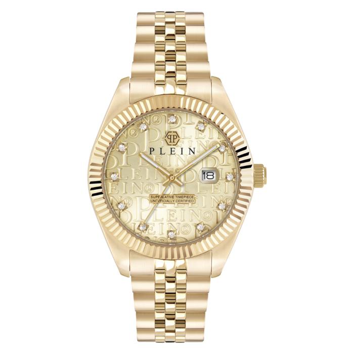 Ανδρικό Ρολόι PHILIPP PLEIN Superlative με Χρυσό Καντράν | PWMFA0525 SKU-77737