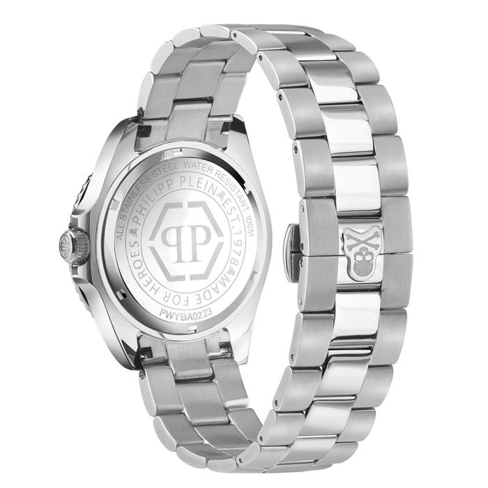 Ανδρικό Ρολόι PHILIPP PLEIN GMT-I Challenger, Μαύρο Καντράν | PWYBA0223 SKU-77740