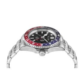 Ανδρικό Ρολόι PHILIPP PLEIN GMT-I Challenger, Μαύρο Καντράν | PWYBA0223 SKU-77740