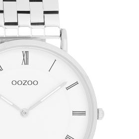 Γυναικείο Ρολόι OOZOO Vintage με Λευκό Καντράν | C20365 SKU-77869