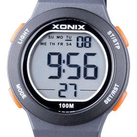 Ρολόι XONIX με Μαύρο Λουράκι Σιλικόνης | BBE-005 SKU-77044
