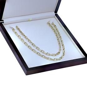 Ανδρική Αλυσίδα Χειροποίητη Χρυσός Κ14 SKU-78804