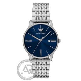 Ανδρικό Ρολόι EMPORIO ARΜΑΝΙ Minimalist με Μπλέ Καντράν | AR11674 SKU-78199