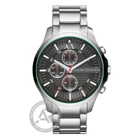 Ανδρικό Ρολόι ARMANI EXCHANGE Hampton με Μαύρο Καντράν | AX2163 SKU-78200