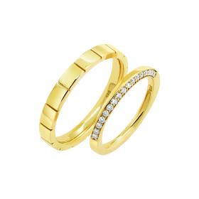 Βέρες Γάμου με Διαμάντια Χρυσό K14 SKU-78816