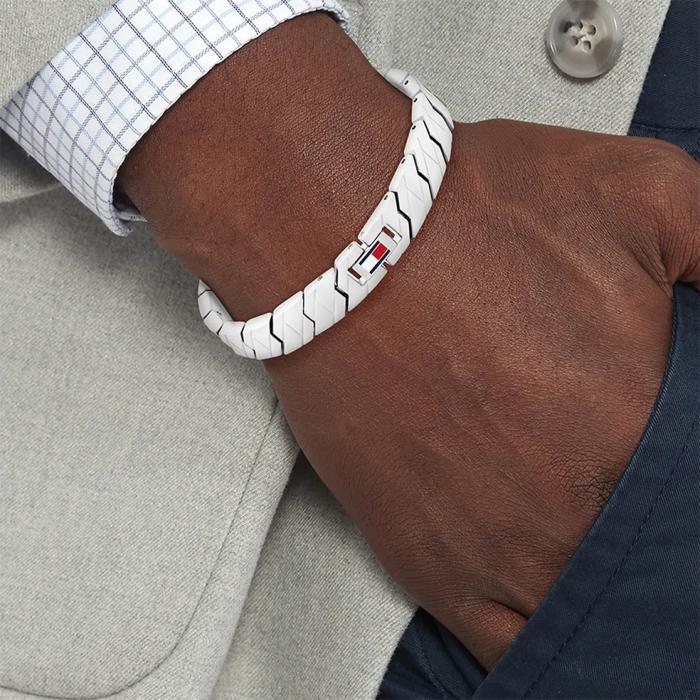 Ανδρικό Βραχιόλι Tommy Hilfiger από Ανοξείδωτο Ατσάλι | 2790619 SKU-78300