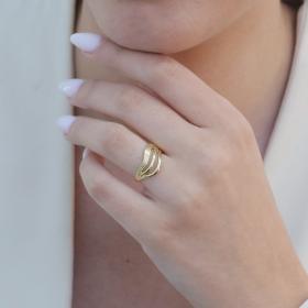 Δαχτυλίδι Fashion Χρυσός Κ9 SKU-78477