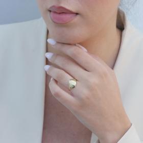 Δαχτυλίδι Fashion Χρυσός Κ9 SKU-78481