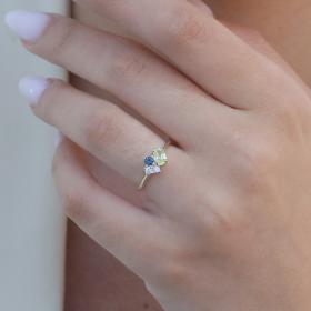 Δαχτυλίδι με Ζιργκόν Χρυσός Κ9 SKU-78642