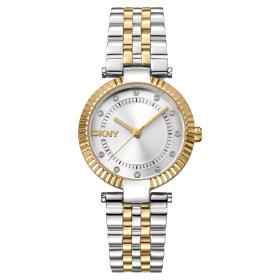Γυναικείο Ρολόι DKNY Essential Glitz με Ασημί Καντράν | DK1L042M0065 SKU-78204