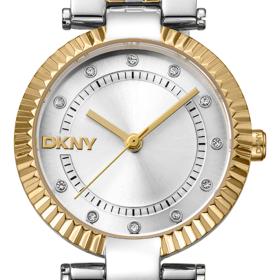 Γυναικείο Ρολόι DKNY Essential Glitz με Ασημί Καντράν | DK1L042M0065 SKU-78204